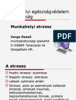 Munkahelyi Egeszseg Es Biztonsag STRESSZ