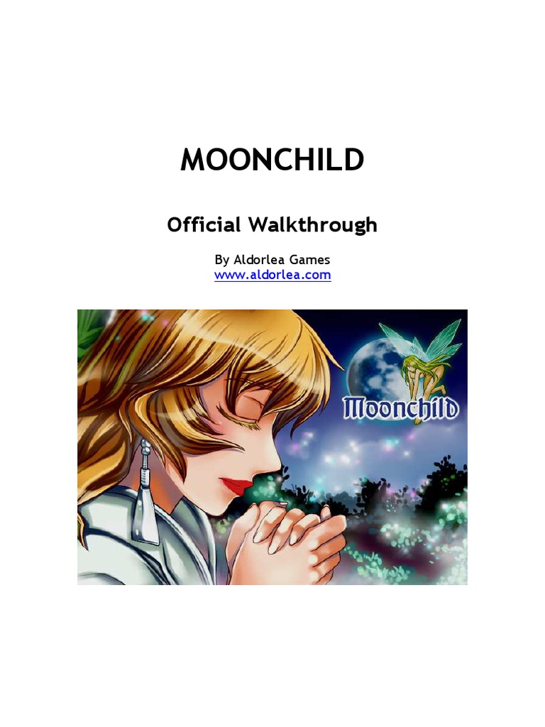 Moonchild Official Walkthrough Guide | PDF | Elf (Dungeons & Dragons ...
