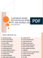 Kunjungan Perusahaan Kel 3 Kes Kerja-Ergonomi