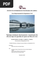 Pontes- Aparelhos de apoio