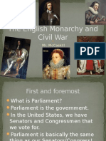 English Monarchy and Civil War