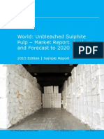 World: Unbleached Sulphite Pulp - Market Report. Analysis and Forecast To 2020