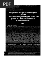 Download Proposal Proyek Perangkat Lunak Sistem Pergudangan On by Mochammad Imron Sadewo Mangunkusumo II SN289226293 doc pdf