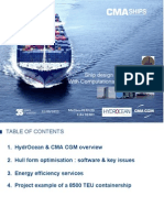 Ship Efficiency Seminar - CMA CGM- HydrOcean 1. CMA