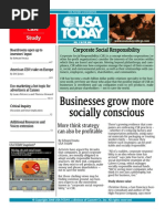Download USA TODAY Collegiate Case Study Corporate Social Responsibility by USA TODAY Education SN28923115 doc pdf