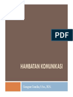 Hambatan Hambatan Komunikasi PDF