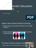 Same-Gender Education Research