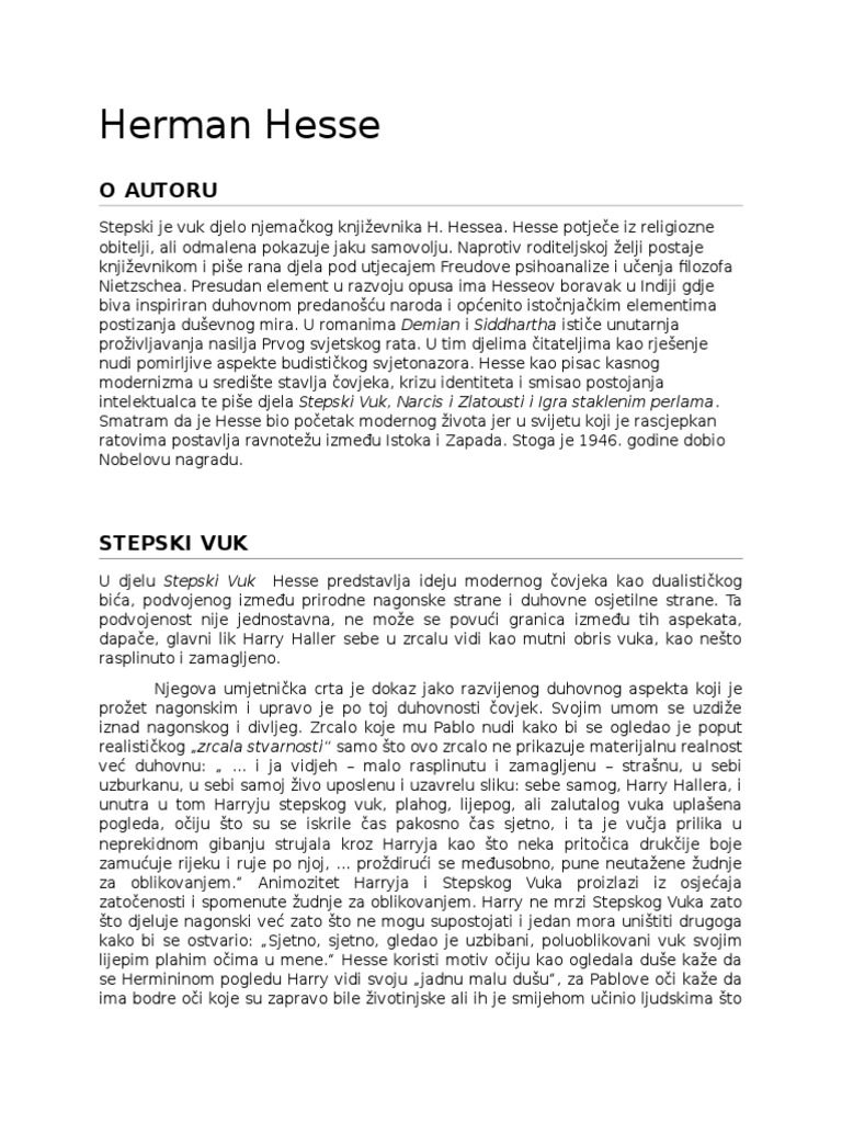 Herman Hesse | PDF