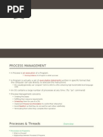 Process Management PPT For Operating Systems