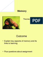 Memory: Theories - Week 7