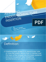 Assisting Endotracheal Tube Insertion Presentation
