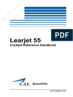 Learjet 55 CAE Cockpit Reference Handbook