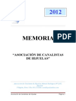 Memoria Año 2012