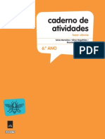 Cad. Atividades e Passatempos - Fazer Ciência 6º Ano - Sebenta