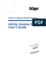 User Manual Monitor Sig. Vitales Dräger Infinity Gamma XL