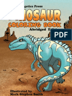 Dinosaur Coloring Book 2014