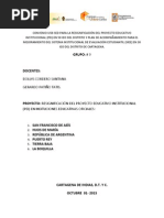 Primer Informe de Avance PEI Grupo 9