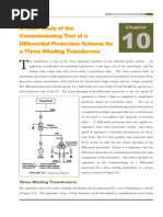 3 Winding Transformer Commissioning Test