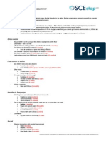 Developmental Assessment PDF