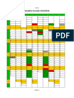 Calendário escolar 2015/2016