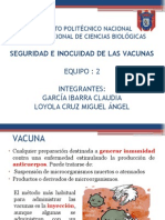 Seguridad e Inocuidad de Las Vacunas