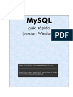 MySQL Guía Rápida