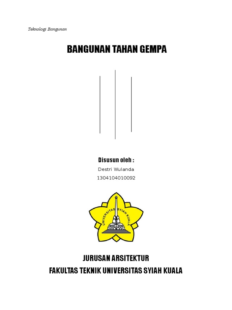 Bangunan Tahan Gempa