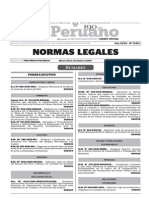 Normas Legales, Martes 10 de Noviembre Del 2015