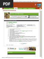 Conoce300 __ Pascal Con Free Pascal __ Introducción a La Programación Orientada a Objetos I __ Preguntas y Ejercicios