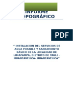 Informe Topografico Lima