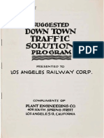 1946 Plant Engineering Suggested Downtown Traffic Solution Program