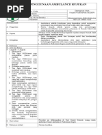 Download SOP Penggunaan Ambulance Rujukan by Layla TulQadry SN289291998 doc pdf