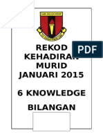 Rekod Kehadiran Murid