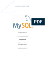 Replicación de Base de Datos Utilizando MySQL