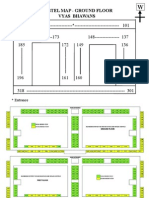 Hostel Map - Ground Floor Vyas Bhawans