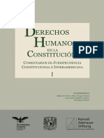 Derechos Humanos en La Constitucion. Comentarios de Jurisprudencia Constitucional e Interamericana