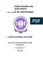 Historia Clinica de Niño - ODONTOLOGIA