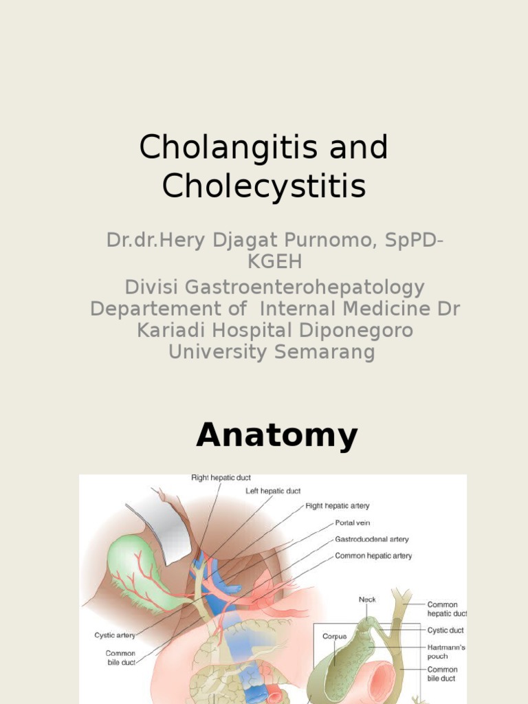 Acute Cholangitis and Cholecystitis Guide | PDF | Digestive Diseases ...