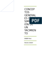 Conceptos Generales de Simulacion de Yacimientos