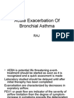 Malaysia Protocol Acute Exacerbation of Bronchial Asthma