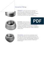 Types of Branch Connection Fittings