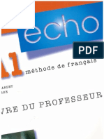 239283878 Echo A1 Livre Du Professeur