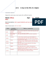 Observation Task 6