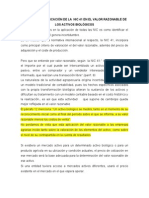 Efecto de La Aplicación de La Nic 41 en El Valor Razonable de Los Activos Biológicos