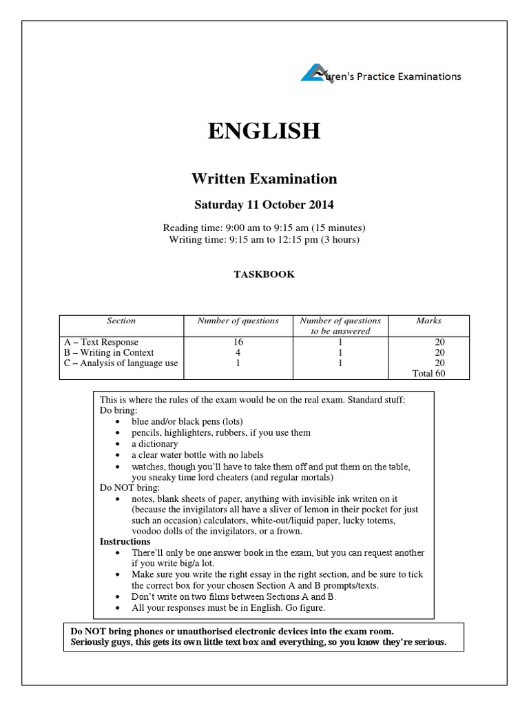 Practice Exam PDF A Christmas Carol Test (Assessment)