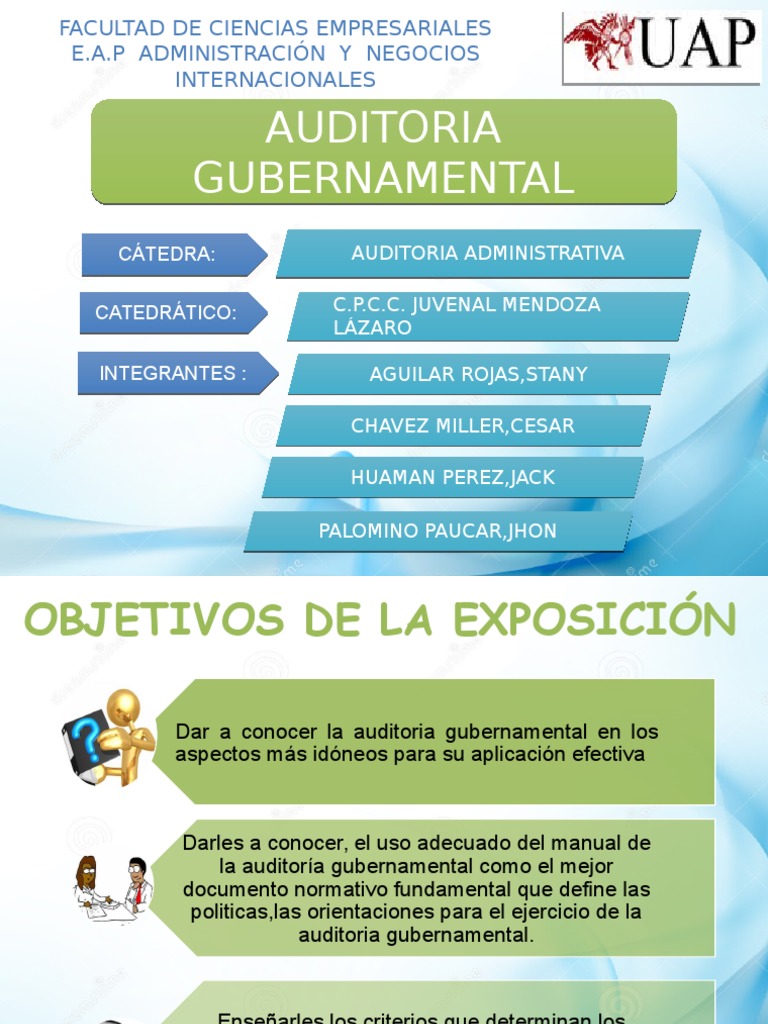 Guía Completa de Auditoría Gubernamental | PDF | Auditoría financiera ...