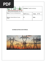 Trabalho de Linhas de Transmissão - Projetos AT e BT