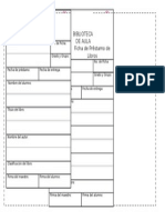 Ficha de Prestamo-Biblioteca de Aula