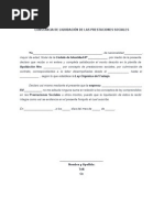CARTA DE LIQUIDACION DE TRABAJADOR