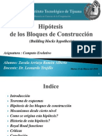 Hipotesis de Los Bloques Constructores